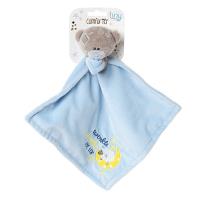 Tiny Tatty Teddy Bear Blue Baby Comforter Extra Image 2 Preview